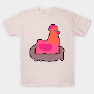 Chic Pixel Parade Chiken T-Shirt